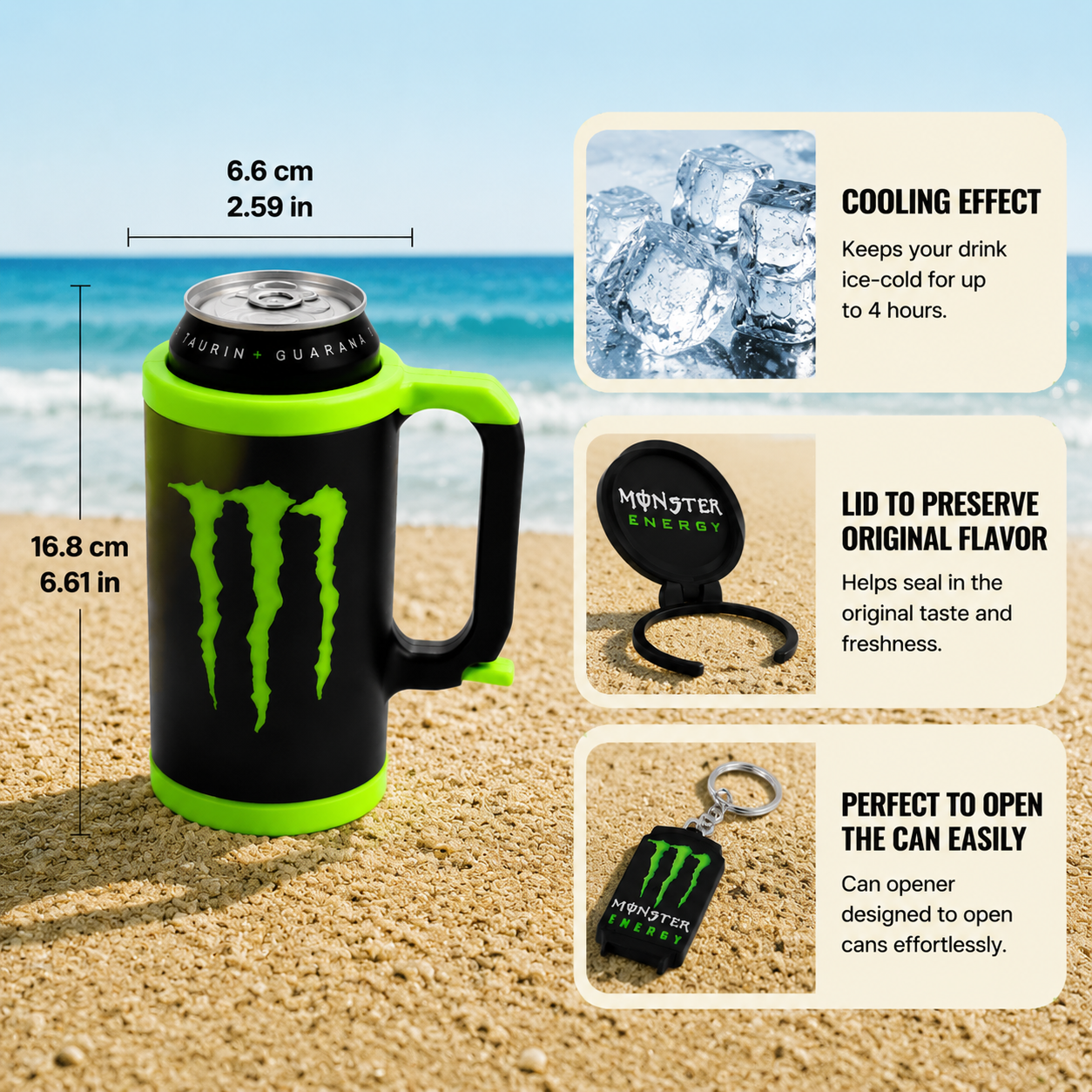 Frost Fuel™ Energy Drink Cooler